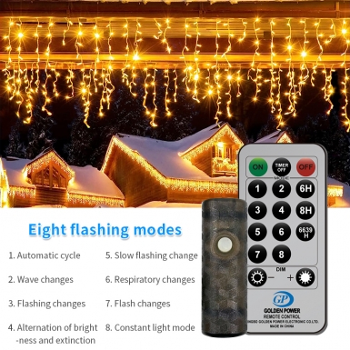 LED圣诞灯 - HCP154  LED透明线冰条灯